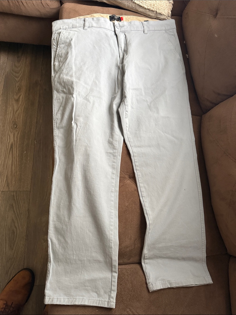 Dockers Light Gray Men's Casual Chinos